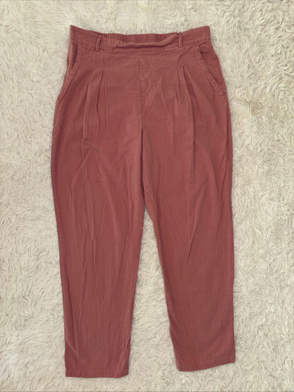 Halara 100% Cotton Straight Leg Pants Size XL